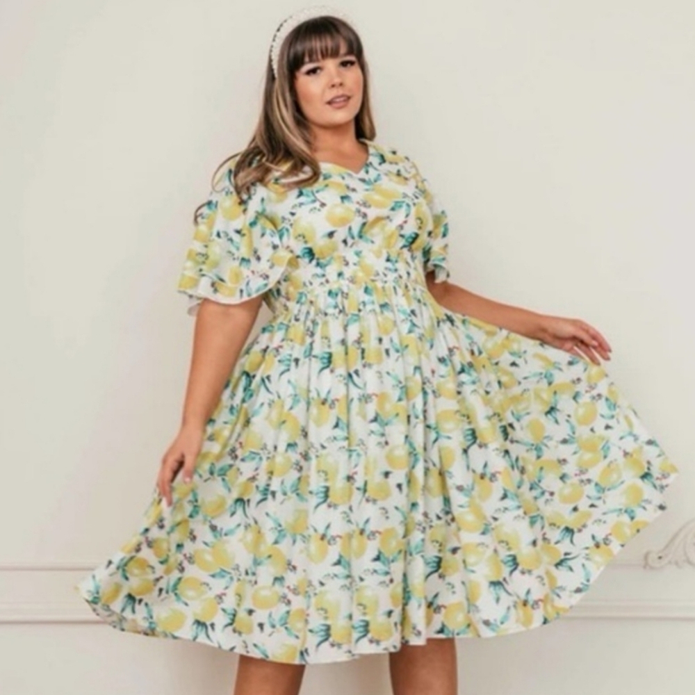 JessaKae lemon print dress